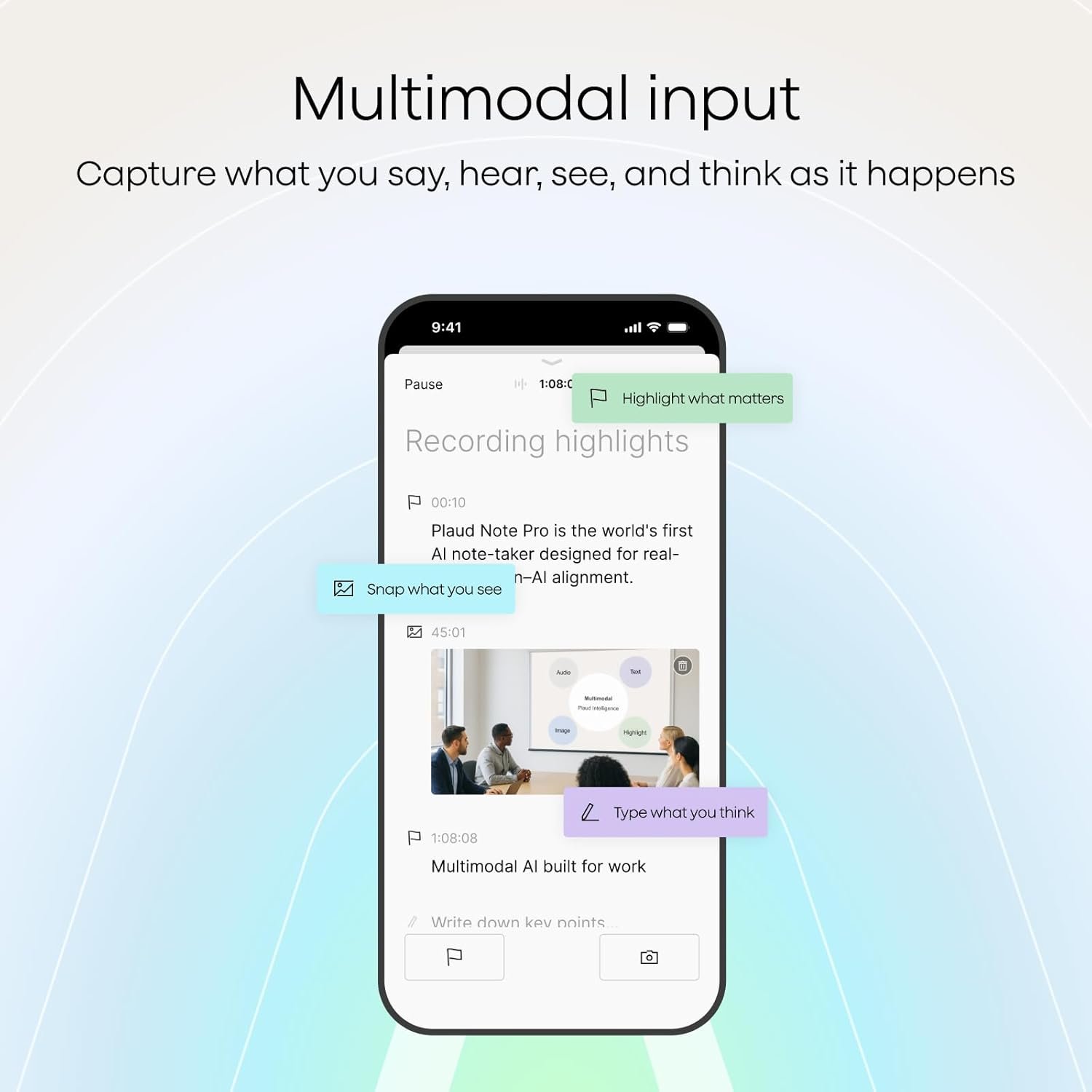 Plaud NotePin S Wearable AI Voice Recorder: Best 2026 AI Note Taker - Image 4