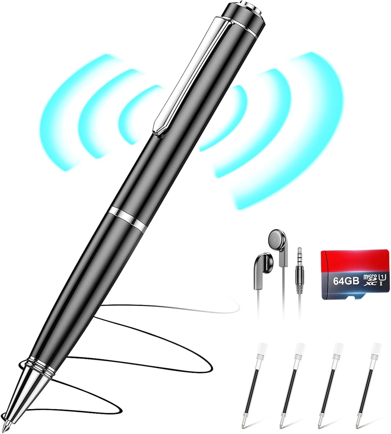 Best Voice Activated Recorder with AI Noise Reduction: ZIPCIDE 64GB Review 2026