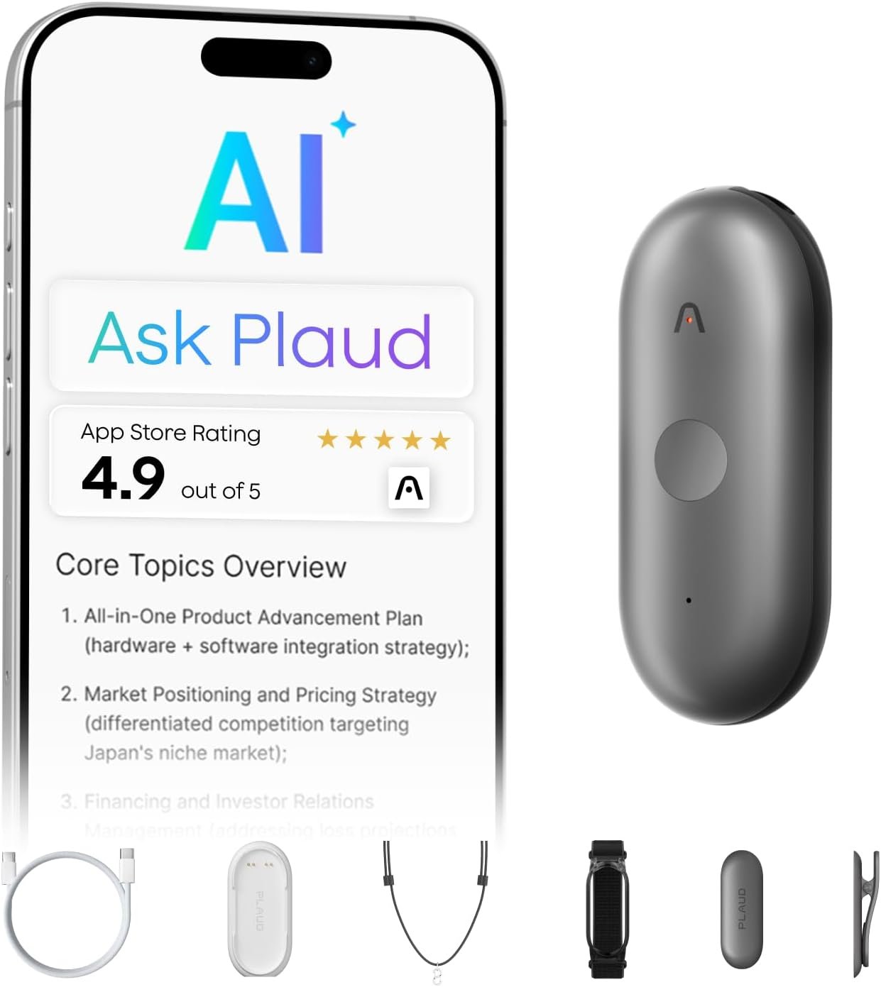 Plaud NotePin S Wearable AI Voice Recorder: Best 2026 AI Note Taker