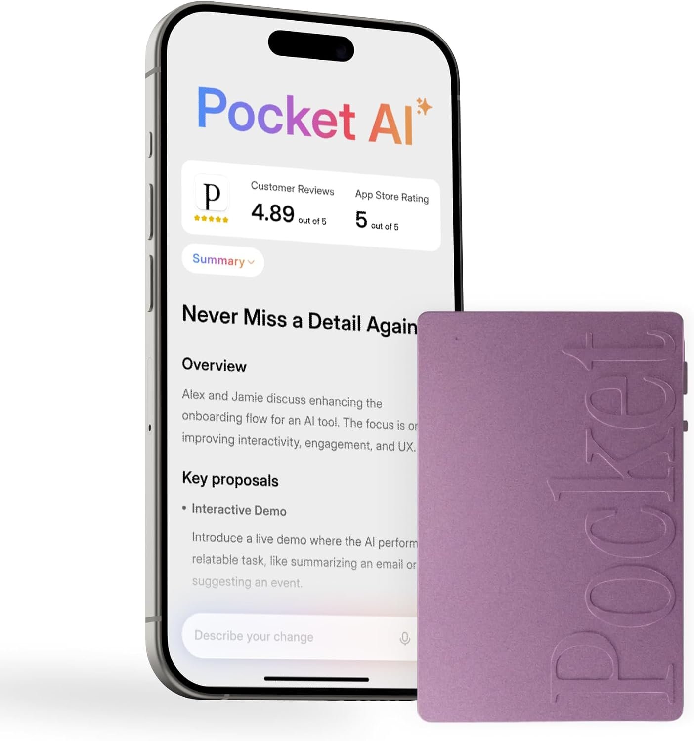 Pocket AI Voice Recorder Review: Best 64GB Note Taker for 2026