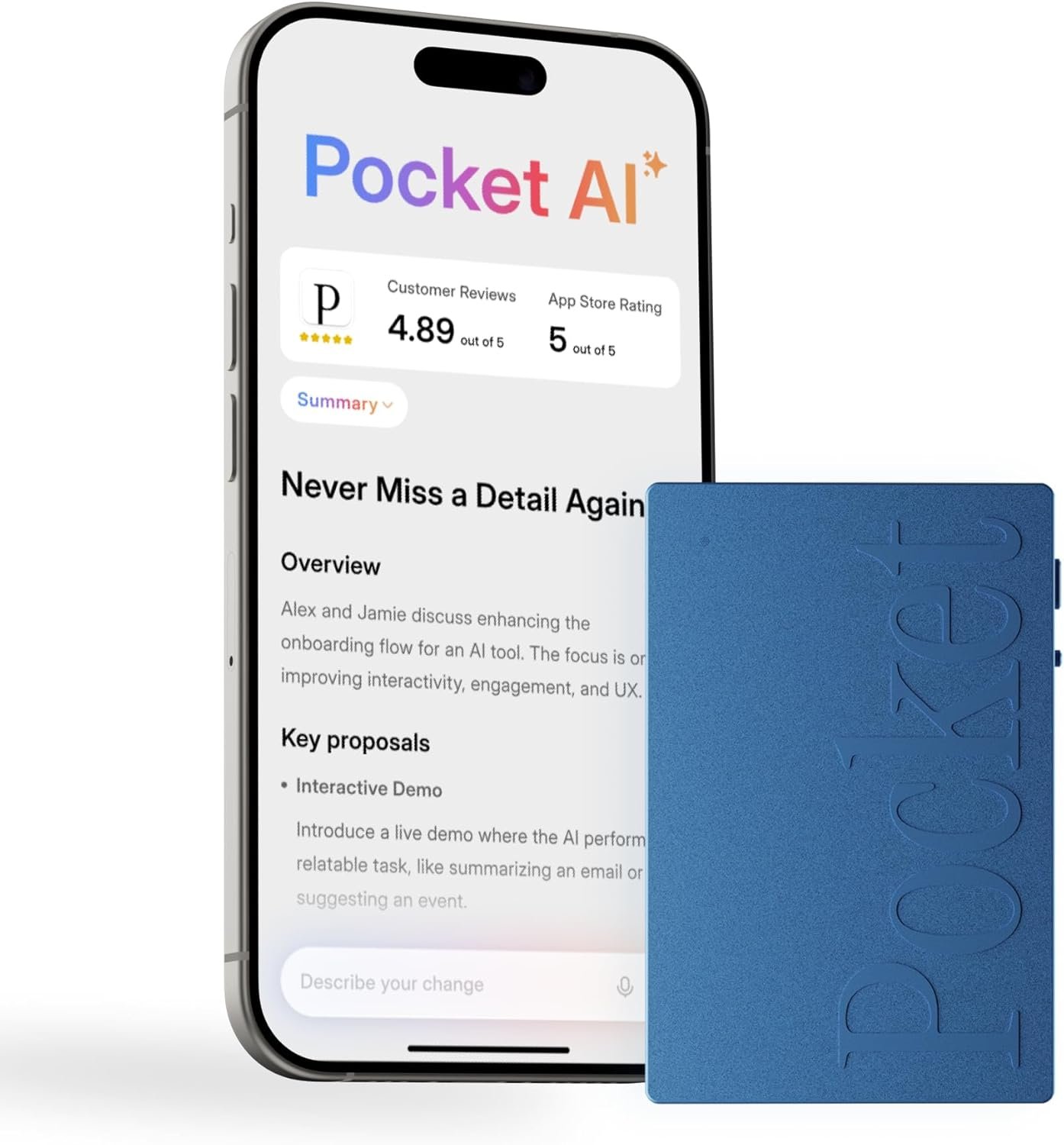 Pocket AI Voice Recorder Review: Best 64GB Note Taker for 2026 - Image 2