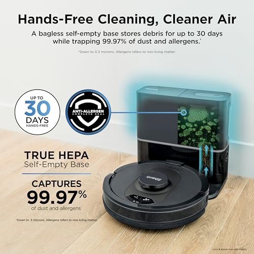 Smart Self Emptying Robot Vacuum