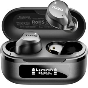 Best Active Noise Cancelling Wireless Earbuds 2026 – TOZO NC9