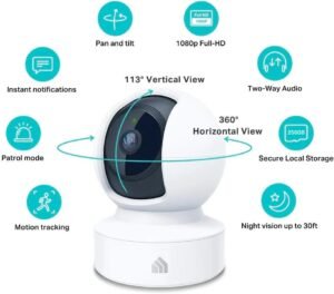 Best Kasa 1080p Indoor Pan Tilt Security Camera