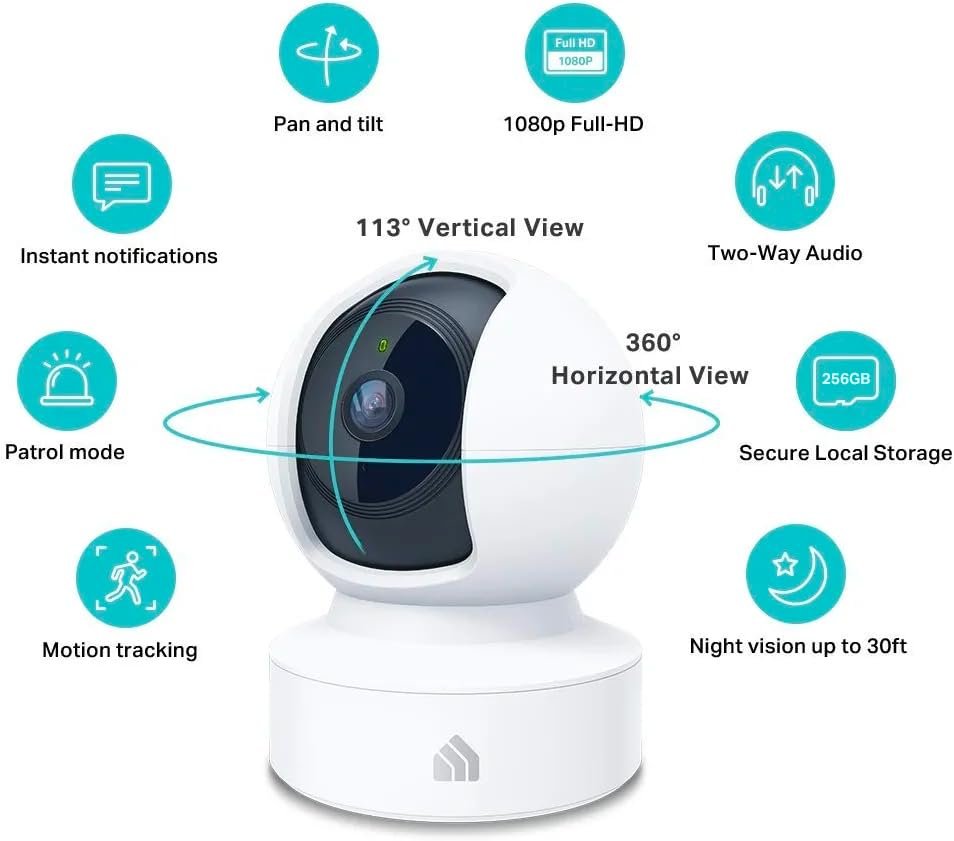 Best Kasa 1080p Indoor Pan Tilt Security Camera